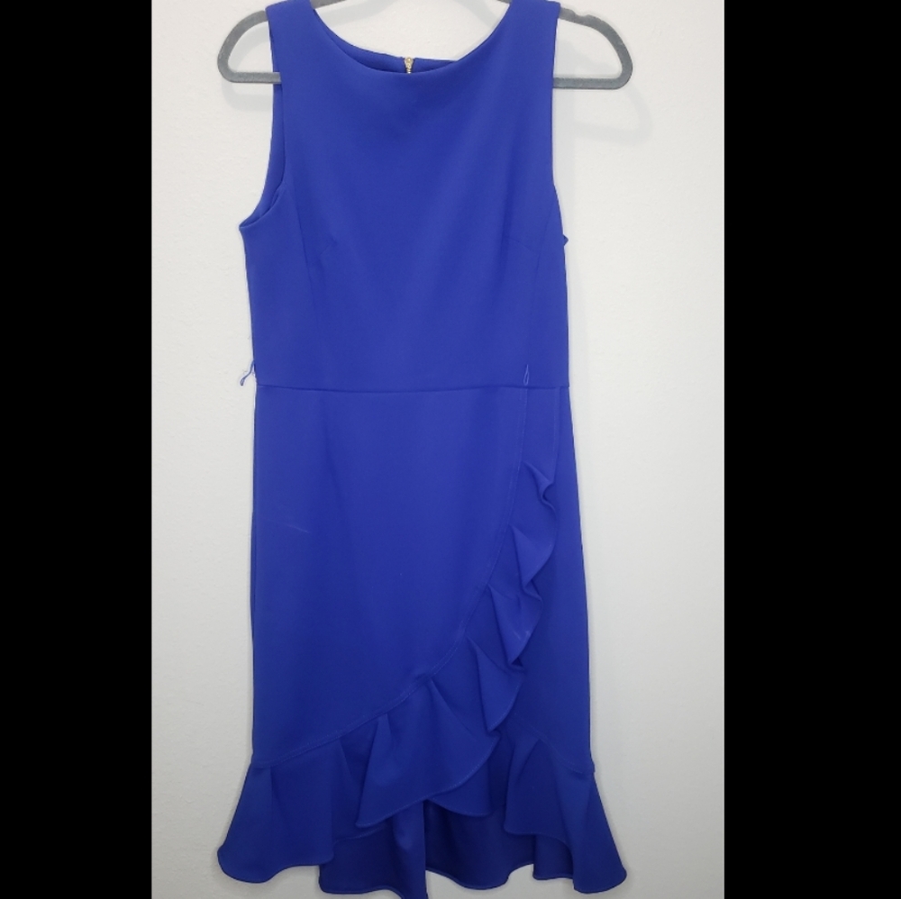 Blue Calvin Klein dress